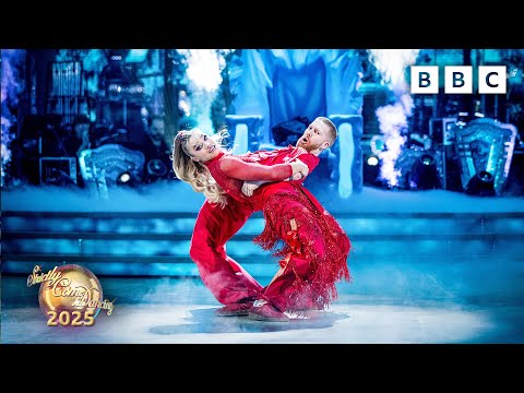Jodie Ounsley & Neil Jones Street Commerical to Red Christmas by Kylie Cantrall ✨ BBC Strictly 2025