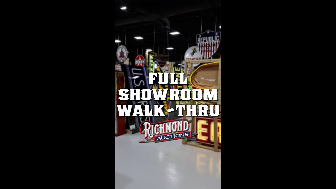 Full walkthrough of the Jan 29-31, 2026 Advertising Auction at Richmond Auctions in Greenville, SC