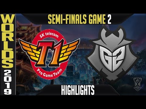 SKT vs G2 Highlights Game 2 | Worlds 2019 Semi-finals | SK Telecom T1 vs G2 Esports