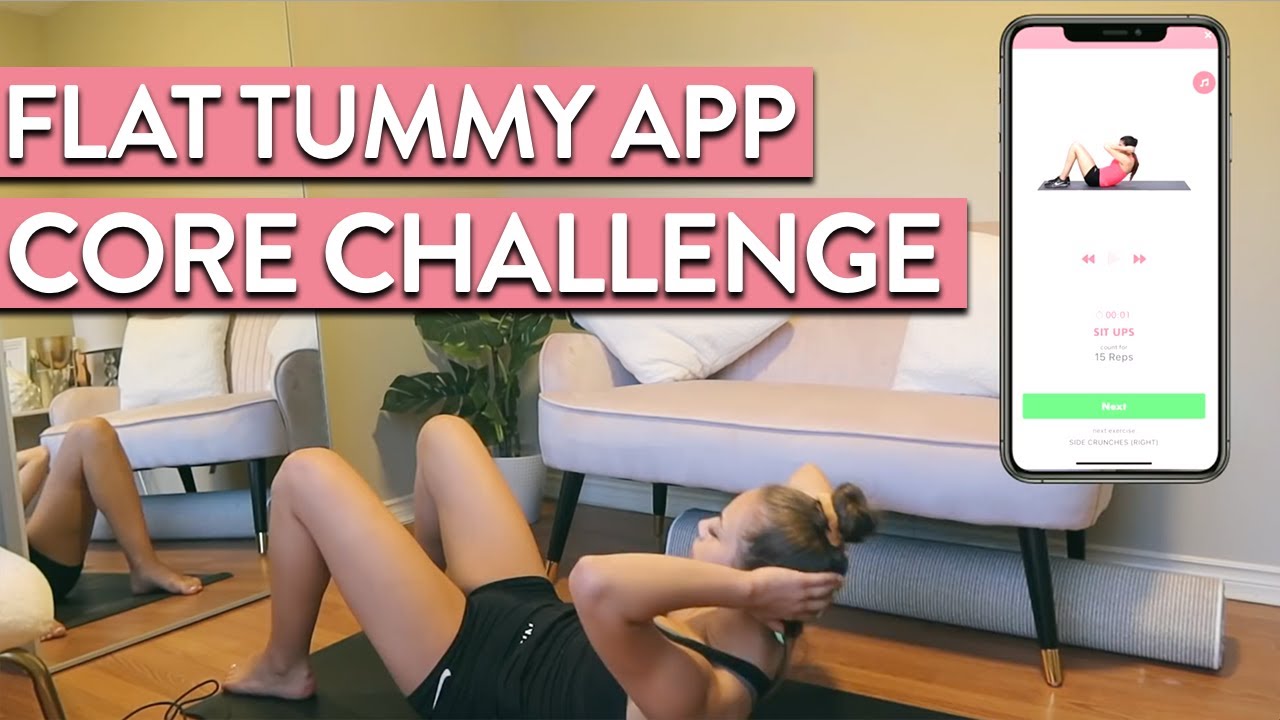 Flat Tummy App | Core Challenge