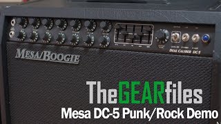 Video thumbnail for Mesa Boogie DC-5 Punk Rock Demo by The Gear Files