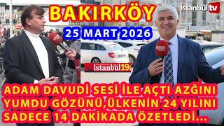 ADAM DAVUDİ SESİ İLE AÇTI AĞZINI YUMDU GÖZÜNÜ, ÜLKENİN 24 YILINI  14 D