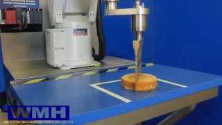 preview picture of video 'WMH Ultrasonic Robotic Cake Cutter'