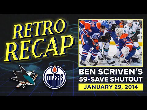 2014: Scrivens stymies Sharks with a 59-save SHUTOUT! | Retro Recap