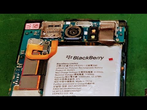Blackberry Priv Battery HUSV1 3360mAh BAT 60122-003 Replacement Guide