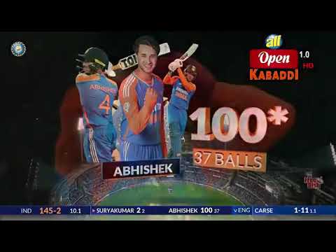 ABHISHEK SHARMA || 135 RUN 37 BOWL || FULL HD || VIDEO HIGHLIGHTS ||