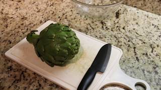 Cook an artichoke in eight minutes