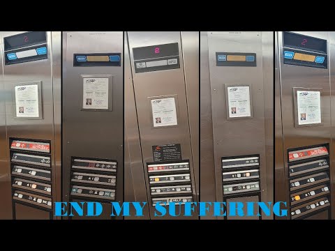 [EL] Every Dover/Thyssenkrupp Impulse Hydraulic Elevator at FurnitureLand South (Jamestown, NC)