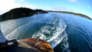 preview picture of video 'Time-Lapse: WA State Ferry Departing from Shaw Island'