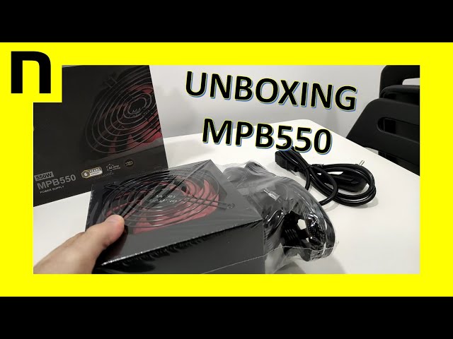 Vídeo relacionado con Mars Gaming MPB550SI, Fuente Alimentación ATX 550W, 7 Años Garantía, 80Plus Bronze 230V, 90% Eficiencia, Ventilador SI Extreme Silence, Tecnologías AI2-RPM,Condensadores Japoneses, Blanco
