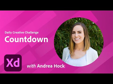 Adobe XD Daily Creative Challenge - Countdown | Adobe Creative Cloud