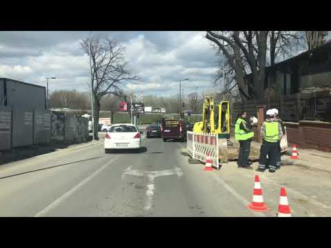 Linija 53 Vidikovac - Zeleni venac time lapse Beograd