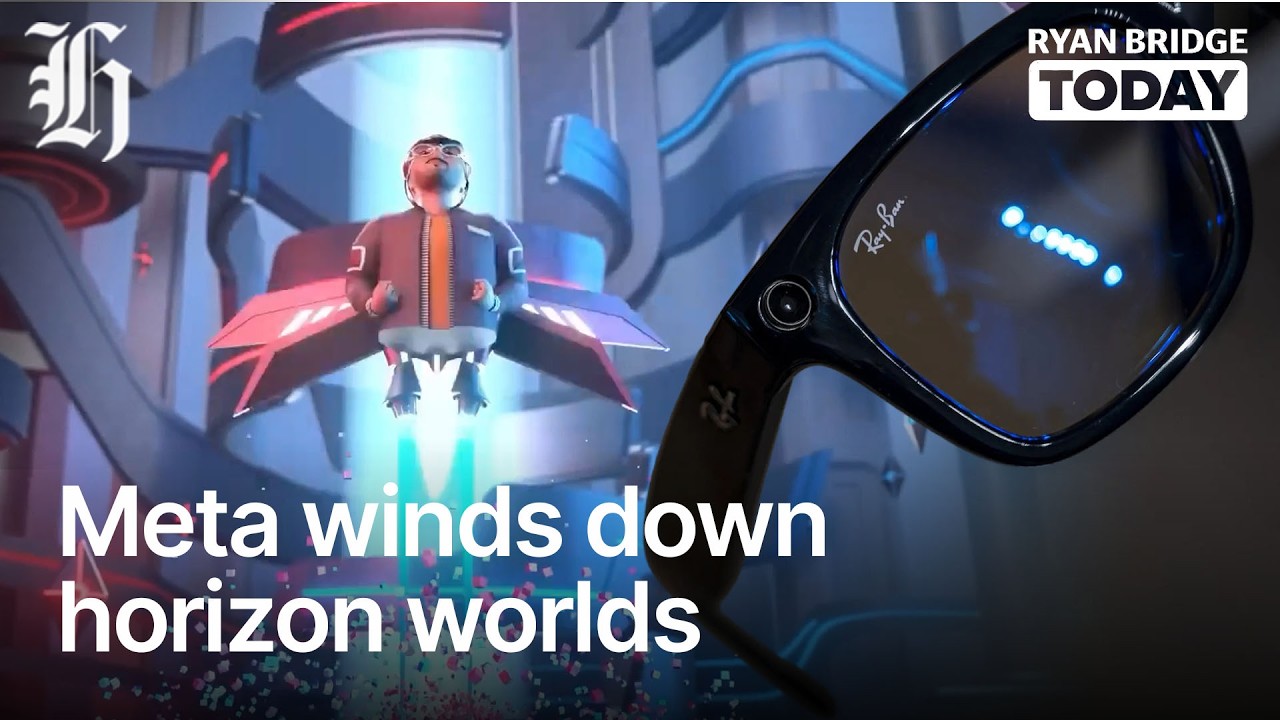 Death of the Metaverse: Meta winds down Horizon Worlds | Ryan Bridge TODAY