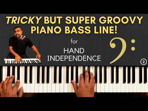 A Left Hand Piano Bass line you NEED to KNOW!