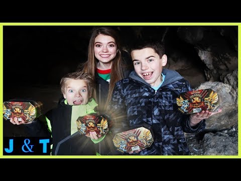Finding Real Gold in a Mysterious Dragons Cave! / Jake And Ty