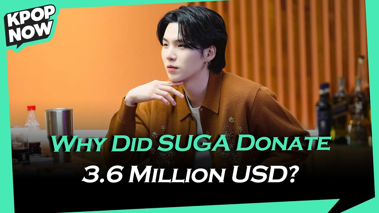 BTS SUGA Donated $3.6M — and Didn’t Tell Anyone Why