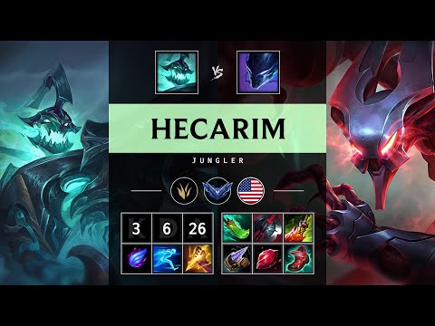 Hecarim Jungle vs Nocturne - NA Diamond Patch 25.15