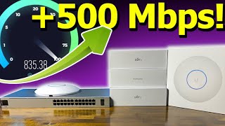 5x Speed Boost!  My Incredible Unifi Home Network Upgrades!