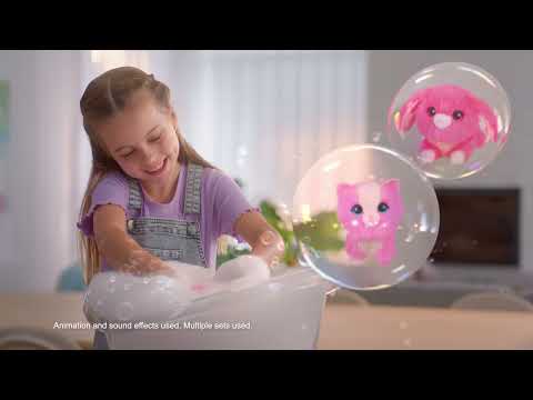 Scruff A Luvs Pliušinis gyvūnėlis, rožinis video