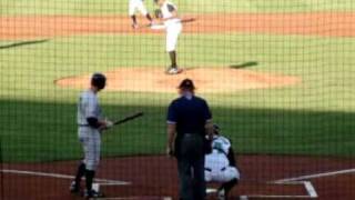 Juan Carlos Sulbaran strikes out a batter