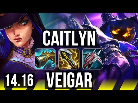 CAITLYN & Leona vs VEIGAR & Senna (ADC) | 6k comeback | BR Master | 14.16