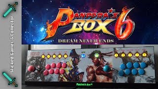 Pandora's Box 6 / 1300 in 1 - " Ryu vs. Wolverine " 8 Button Version - Unboxing & Review