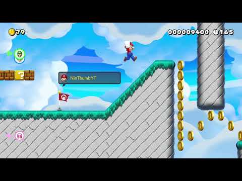 Online VS. ~ New Super Mario Bros Switch: 1-1 by CynderEpic - Super Mario Maker 2 - No Commentary