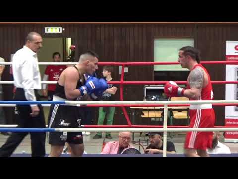 Boxen: Steven Lang - Almir Hajek (1. Runde Hessische Mannschaftsmeisterschaften #6)