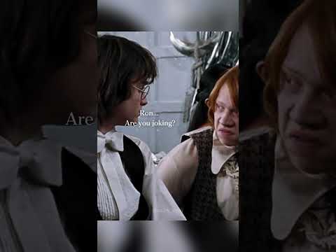 “It’s Just a Dance... Calm Down!”| Harry the Third Wheel😬🤦🏻#harrypotter #shorts #romione #goldentrio