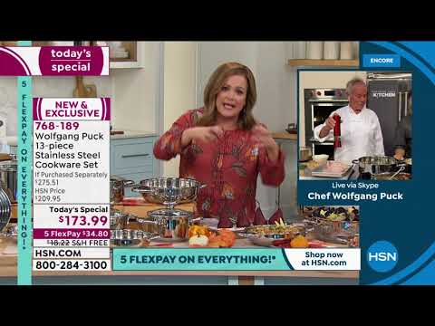 HSN | Chef Wolfgang Puck Holiday Prep 10.08.2021 - 04 AM