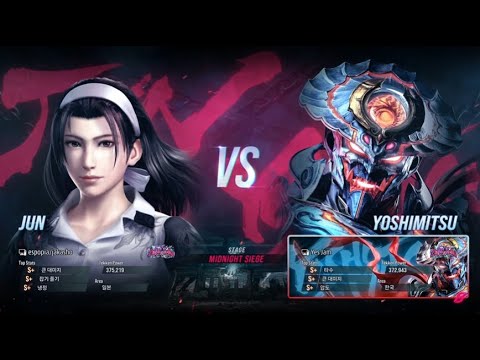 jakasho (jun) VS eyemusician (yoshimitsu) - Tekken 8 Rank Match