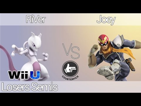 Counterpick 19 | FeS | RiVer (Mewtwo) vs Joey (Captain Falcon) | Losers Semis