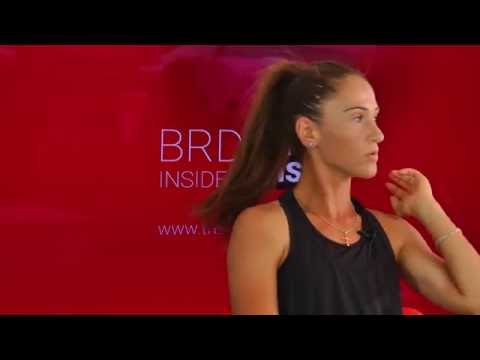 Alexandra Cadanțu, la BRD Tennis Insider
