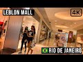 Walking At Shopping Leblon Mall Rio De Janeiro Brazil City Walk 4K 2021