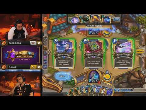 《爐石戰記》大師巡迴賽 - 拉斯維加斯站 第三天 8強賽 A組淘汰賽 |  Fenomeno vs Kalàxz