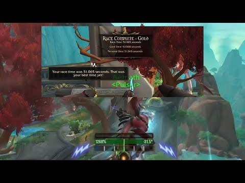 Aernath's Ruby Lifeshrine Loop (Dragonriding Race) Gold Time Run