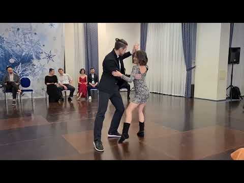 Daniel Pavlov and Ilmira Galieva - 2nd place JackPot JnJ SnS2022