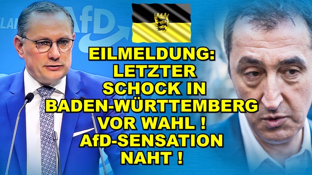 EIL: BaWü-SCHOCK! AfD-SENSATION NAHT!