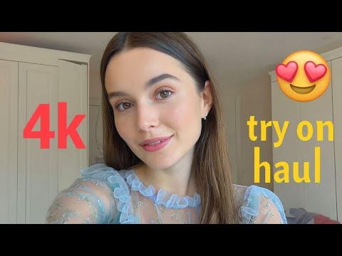 4K Fashion Micro Bikini Try-On Haul | Transparent Lingerie & See-through Styles 