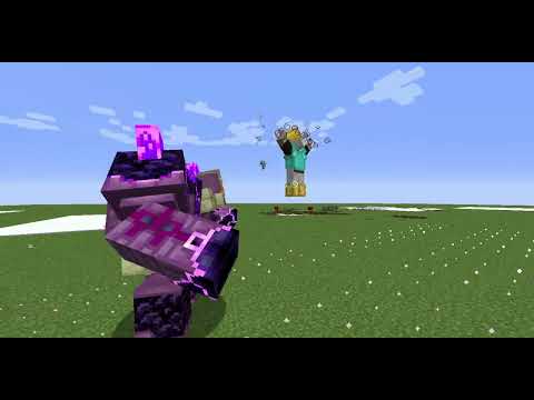 Ender Guardian (L_Ender's Cataclysm) Vs AME's Illager Mobs - Minecraft Mob Battle
