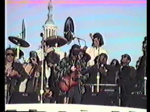 Stevie Wonder with Jefferson Airplane and Los Lobos- Housing Now Washington DC 10-7-89