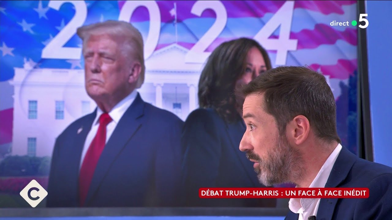Débat Trump-Harris : un face à face inédit - C à Vous - 10/09/2024