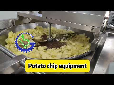 potato chip production machine