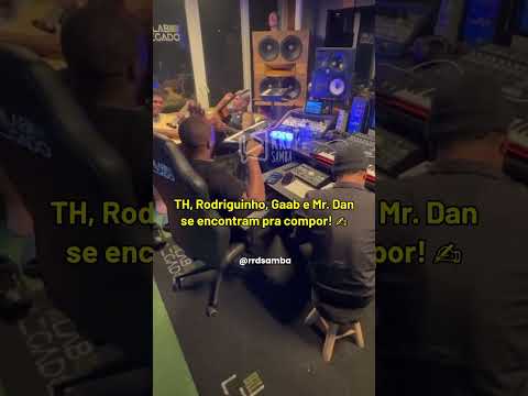 TH, Rodriguinho, Gaab e Mr. Dan se encontram pra compor! ✍️ #shorts
