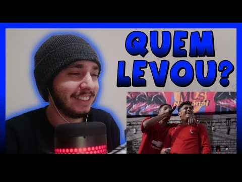 Neo (RJ) x MCharles (CE) - Duelo de MCs Nacional 2019 - 15/12 (Quartas de Final) | REACT BAUEB