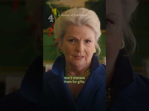 Emma Harte delivers the ultimate mic drop in front of her manipulative children #AWomanOfSubstance