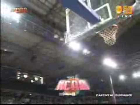 2004 NCAA Finals Game 1: PCU vs Perpetual (Jason Castro's Game-Winner)