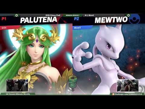 SU@GU 2-12 (Winners Finals): PrinceFluff (Palutena) vs IG | MewX (Mewtwo/Shulk)