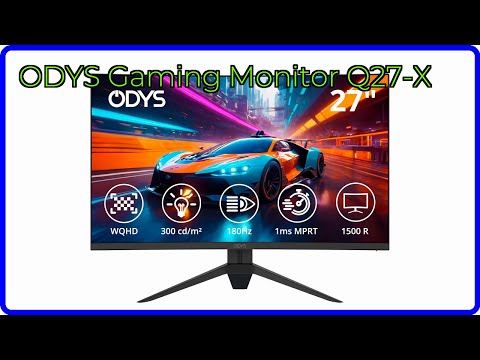 BEWERTUNG (2025): ODYS Gaming Monitor Q27-X. WESENTLICHE Einzelheiten