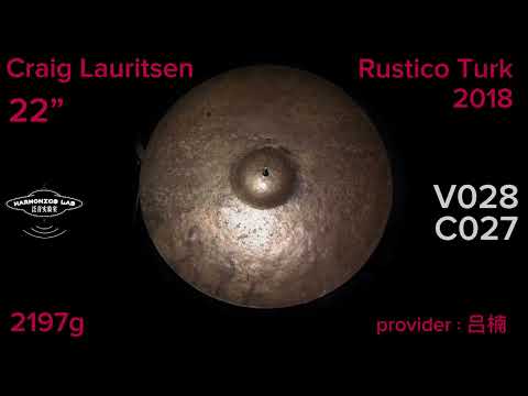 C027：Craig Lauritsen Rustico Turk 22”2197g